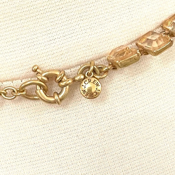 J Crew Cluster Drop Stone Necklace - Picture 10 of 13